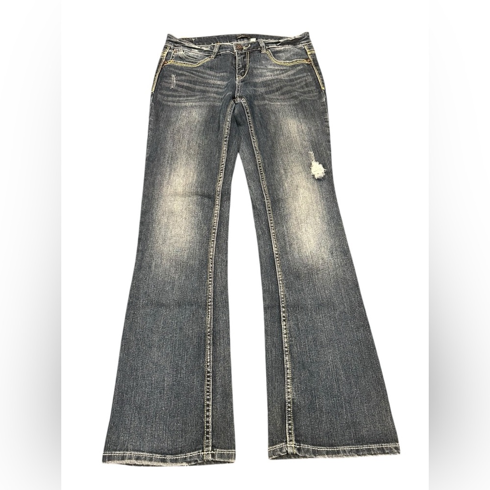 Stylish Blue Flare Jeans for Women